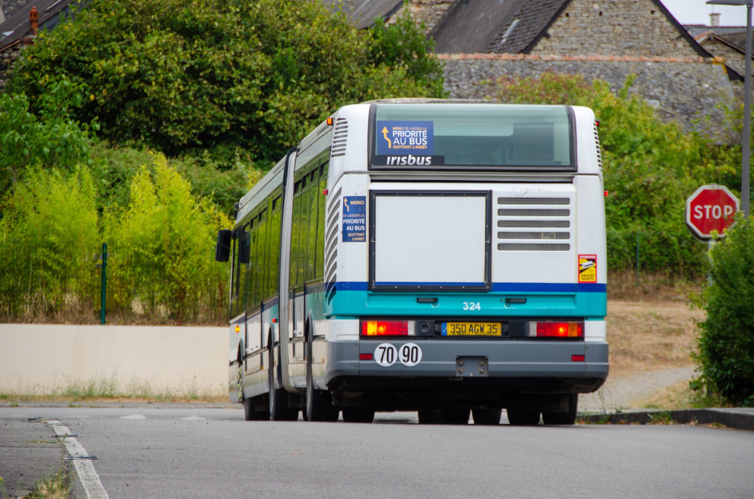 Le bus Tradi'Bus Rennes lors d'une sortie